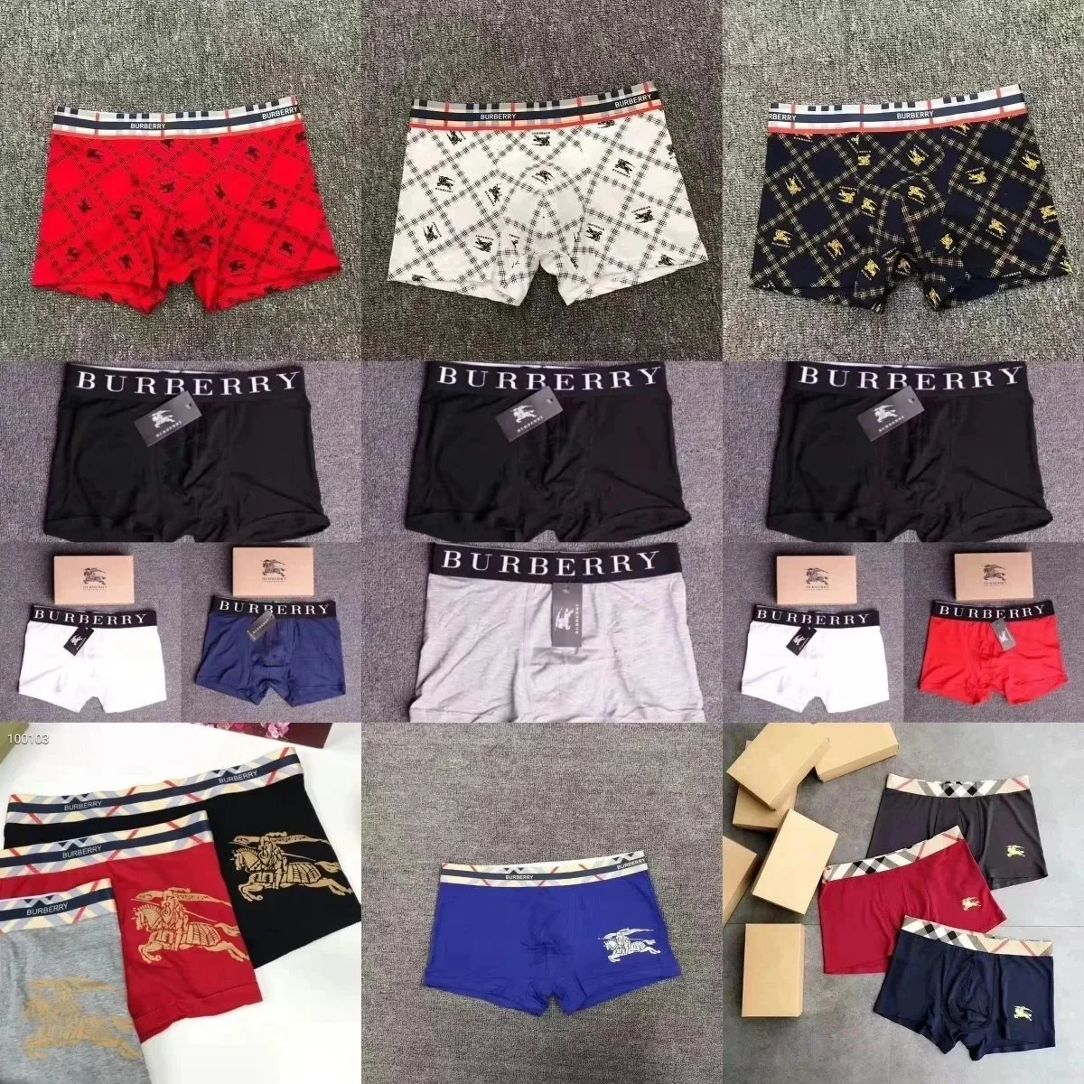 Burberry underwear【