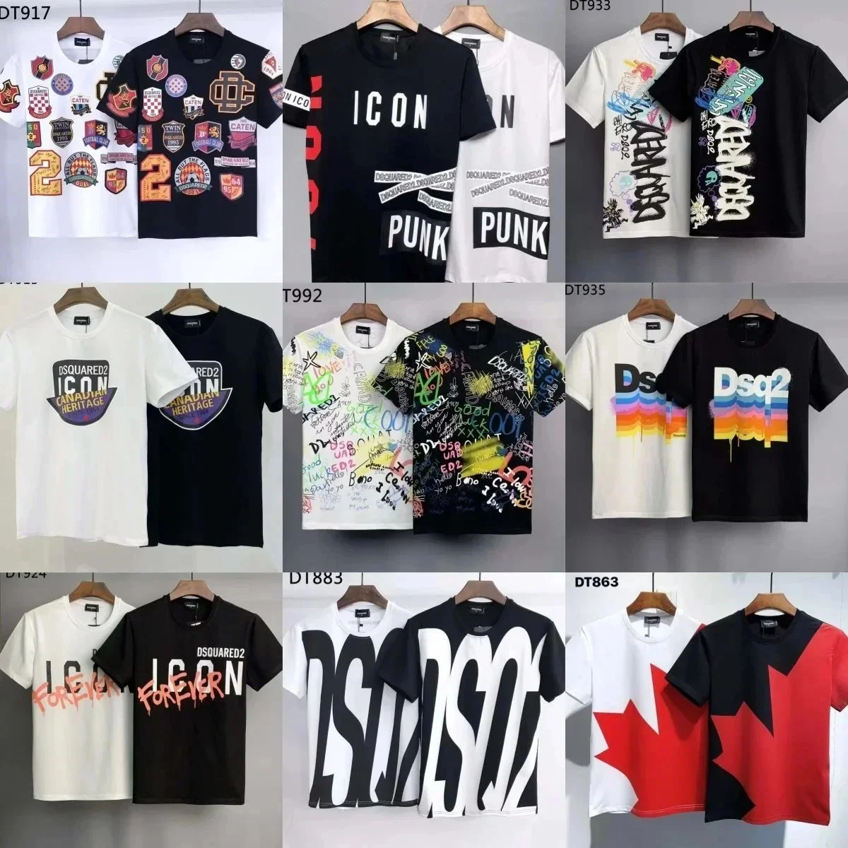 Dsquared2 T-shirt Tee（40 Style）