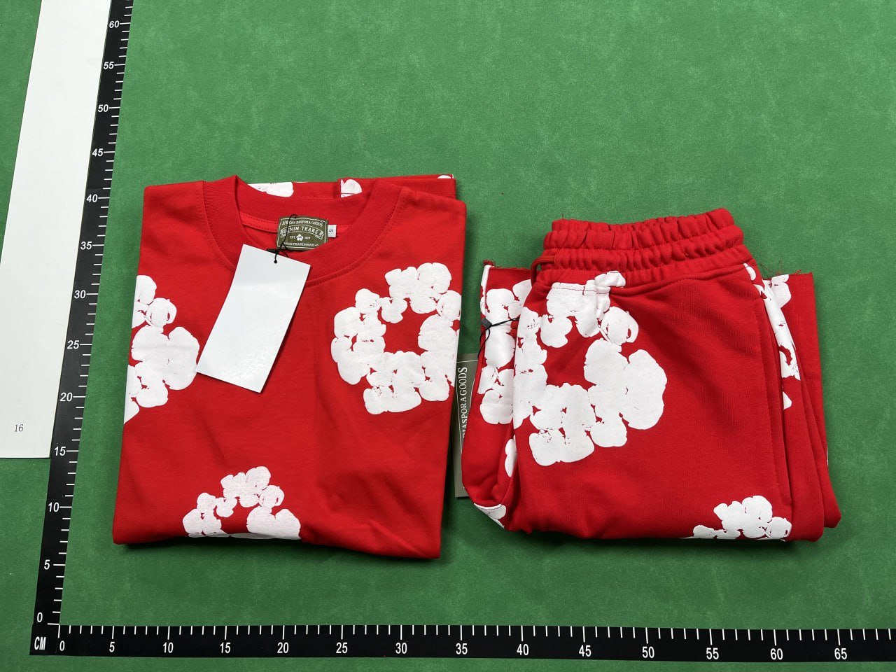   Denim Tears T-Shirt + Shorts