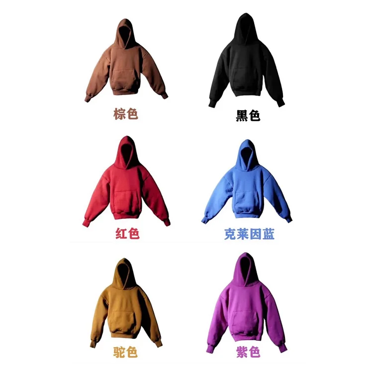 Unisex Solid Color Hoodie - Warm and Comfortable Sweatshirt 