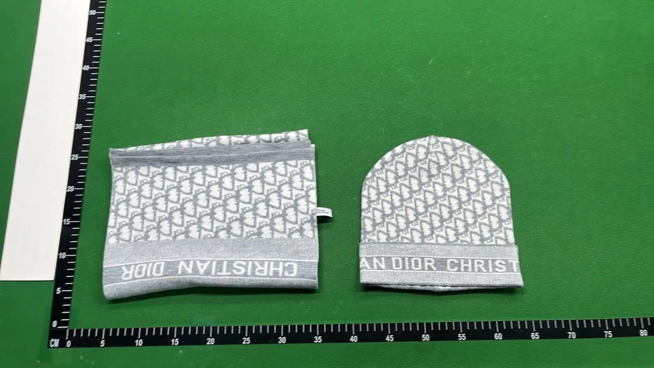 Dior Scarf & Beanie