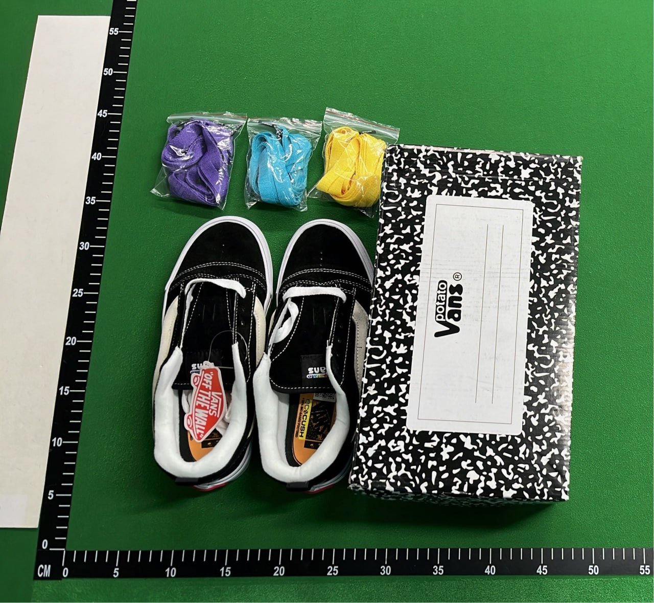 Vans x Supreme Skateboard with Classic Sneakers